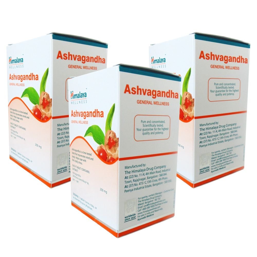 Himalaya Wellness Ashwagandha (60 Tablets)