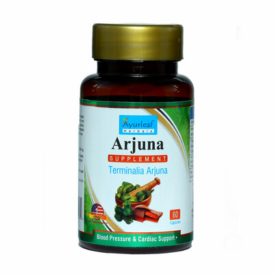 Ayurleaf Herbs Arjuna (60 Caps)