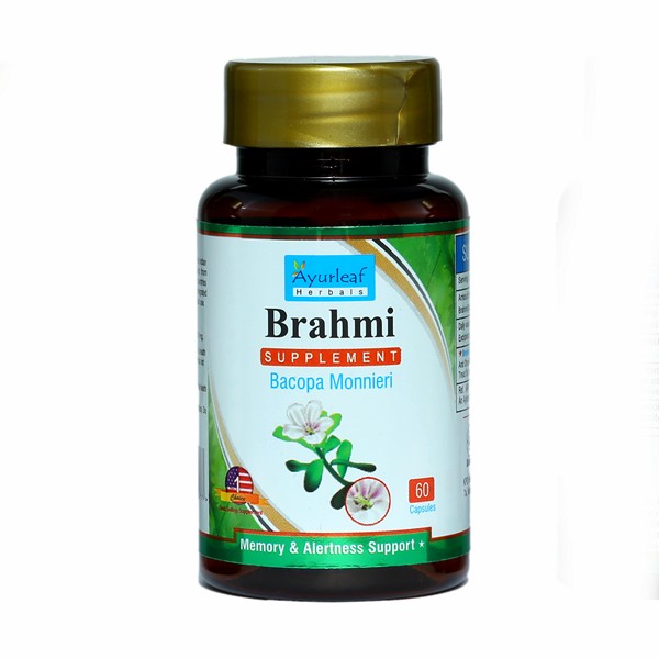 Ayurleaf Herbs Brahmi (60 caps)