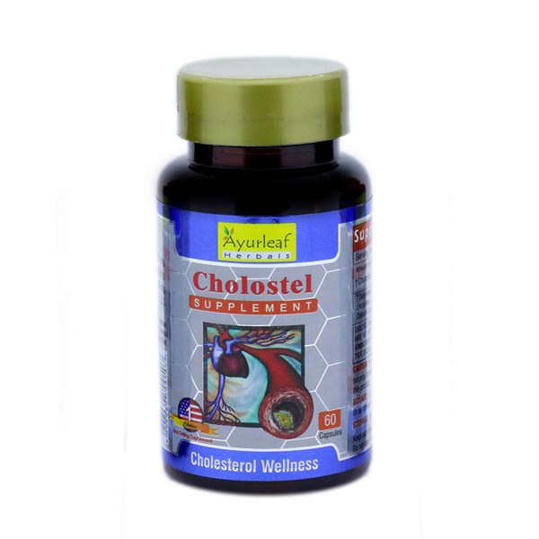 Ayurleaf Herbals Cholostel - For Cholesterol