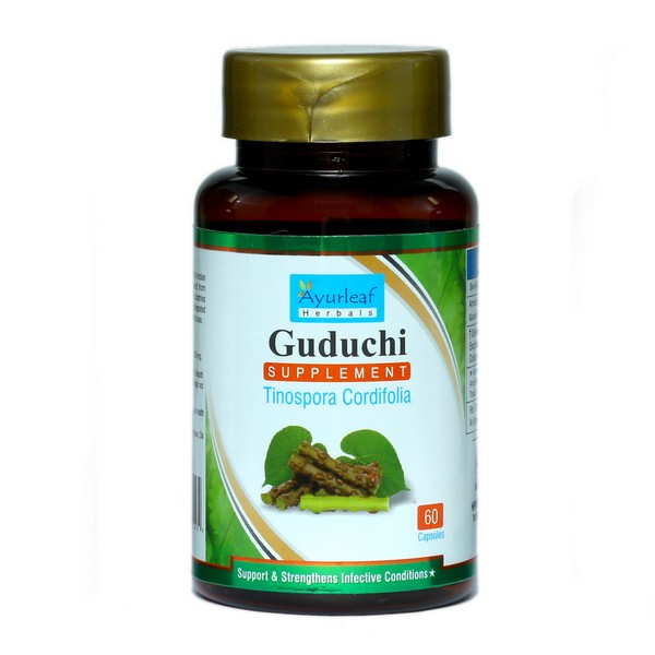 Ayurleaf Herbals  - Guduchi - Immune Booster Herbal Supplement