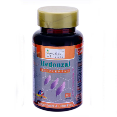 Ayurleaf Herbals  - Hedonzal Herbal Supplement For Piles Care