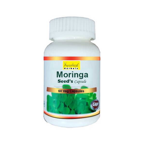 Ayurleaf Herbals  - Moringa Seed Capsules for Immune Booster